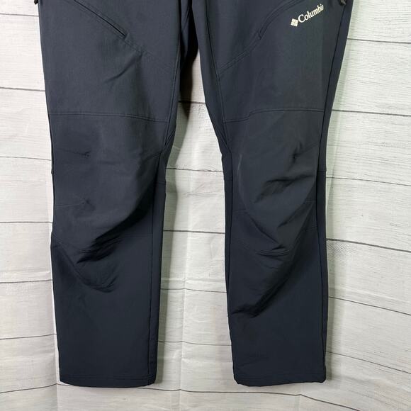 Columbia Mens size Medium Tech Softshell Cargo Pants Gray Outdoor Hiking - Picture 4 of 8